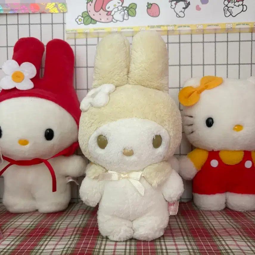 [BUNJANG] Sanrio My Melody Vintage Plush Doll (1999) / [레어] 1999년 고전 마이멜로디 인형