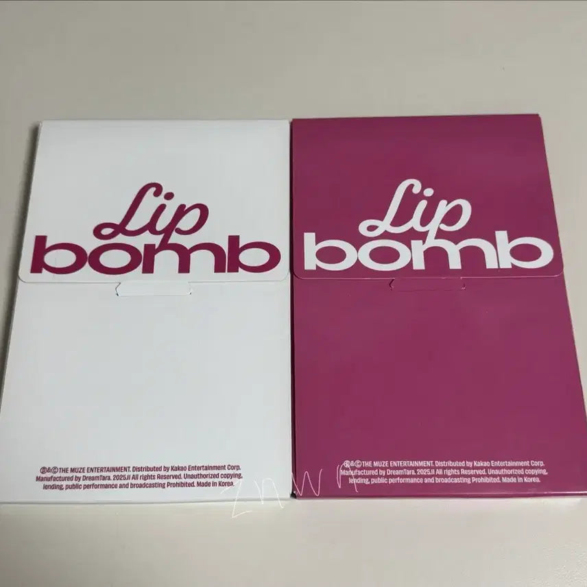 [BUNJANG] RESCENE Lip Balm Tint Version Album Set (Unsealed) / 리센느 립밤 개봉 앨범 세트 판매 l 원이 리브 미나미 메이 제나