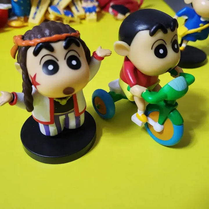 [BUNJANG] Crayon Shin-chan 8 Figure Full Set (2017) / 17년도 짱구 피규어 8종 풀세트