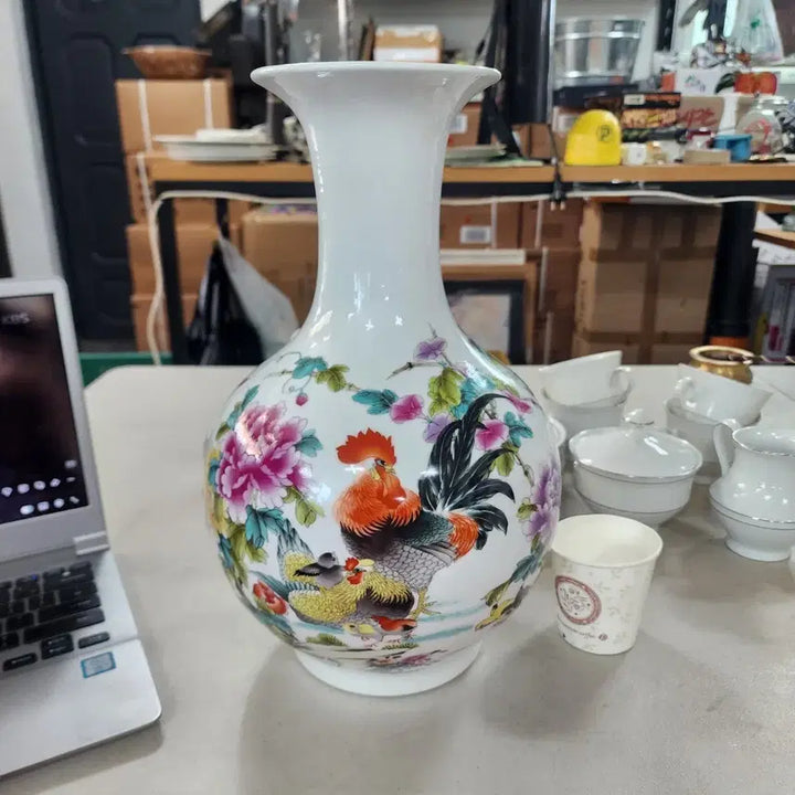 [BUNJANG] Jingdezhen Porcelain Vase 35cm / 중국 경덕진 도자기 높이35cm17000원