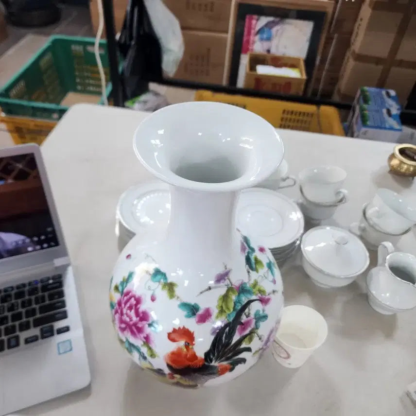 [BUNJANG] Jingdezhen Porcelain Vase 35cm / 중국 경덕진 도자기 높이35cm17000원