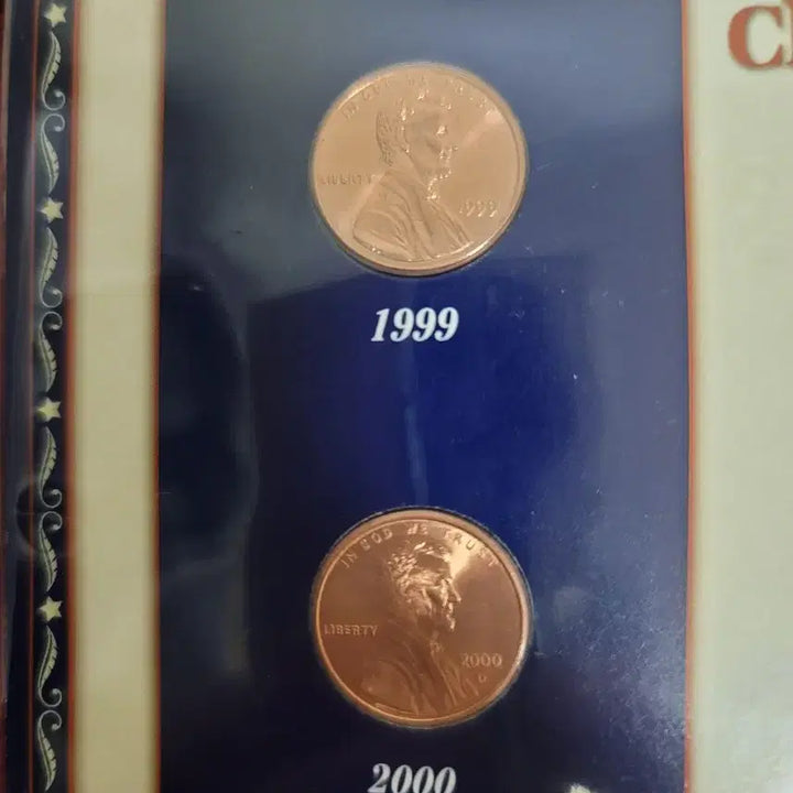 [BUNJANG] US History Commemorative Penny Coin and Stamp Set (3 Types) / 미국 역사 기념주화 3종 세트 미사용 페니 외 우표 세트 3종