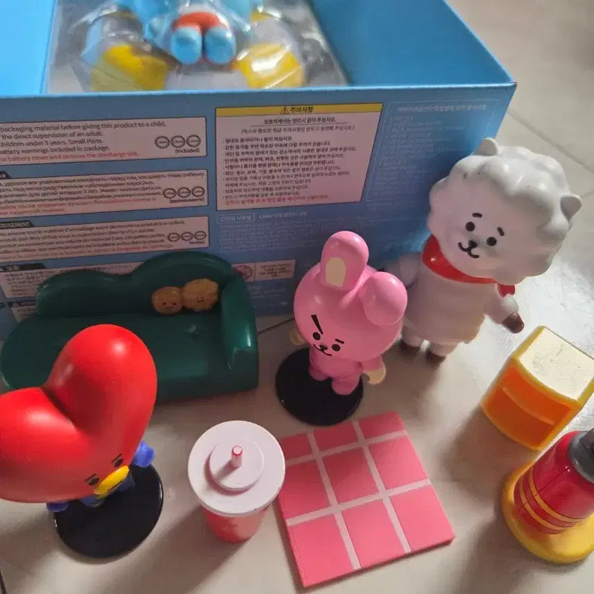 [BUNJANG] BT21 Character Figure Set / BT21 캐릭터 피규어 세트