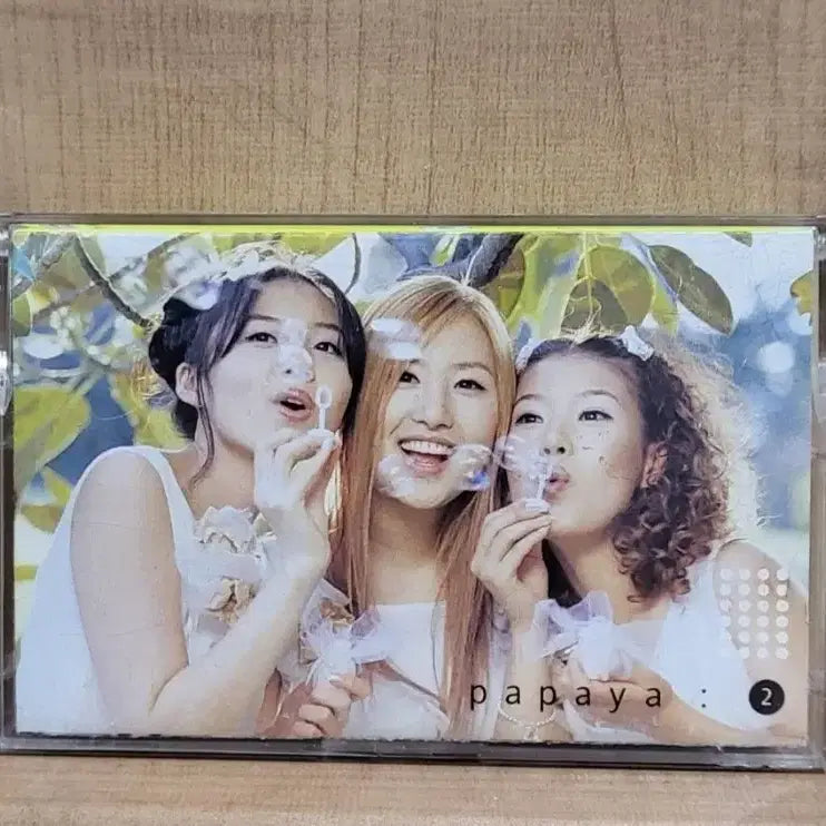 [BUNJANG] Papaya 2nd Album Violet Cassette Tape / 파파야(Papaya) 2집 Violet  카세트 테이프