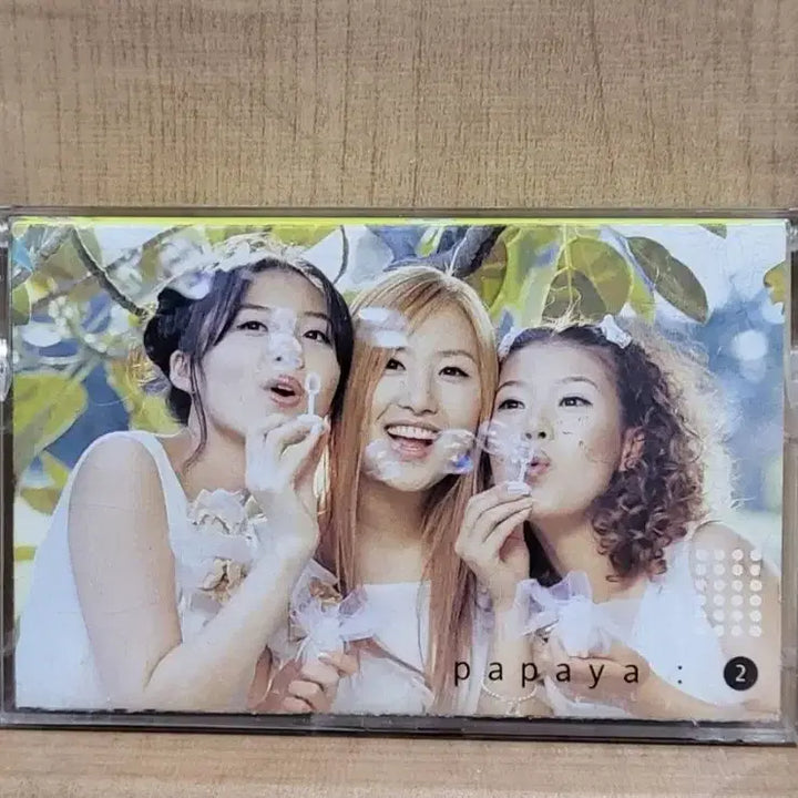 [BUNJANG] Papaya 2nd Album Violet Cassette Tape / 파파야(Papaya) 2집 Violet  카세트 테이프
