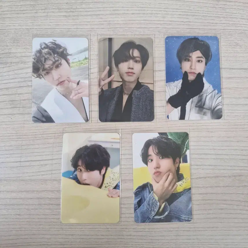 [BUNJANG] Stray Kids HAN Photocard Bundle Set / 스트레이키즈 한 포토카드 5장 일괄[급처]