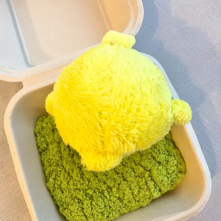 [BUNJANG] Vintage Yellow Chick Plush Doll / 고전 노란 병아리 인형