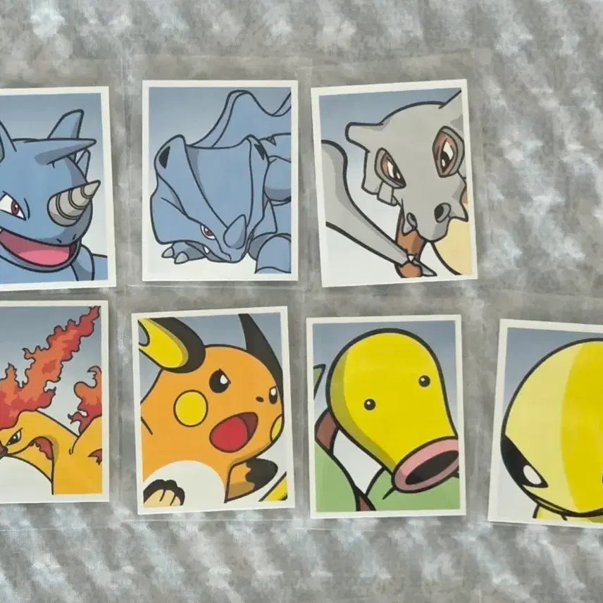 [BUNJANG] Pokemon Relaxing Vacation Pop-up ID Photos / 포켓몬 느긋느긋 바캉스 팝업 증사 증명사진