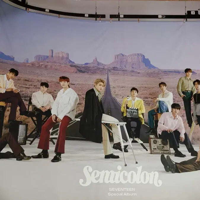 [BUNJANG] SEVENTEEN Semicolon Special Album Poster / 세븐틴 Semicolon 스페셜 앨범 포스터