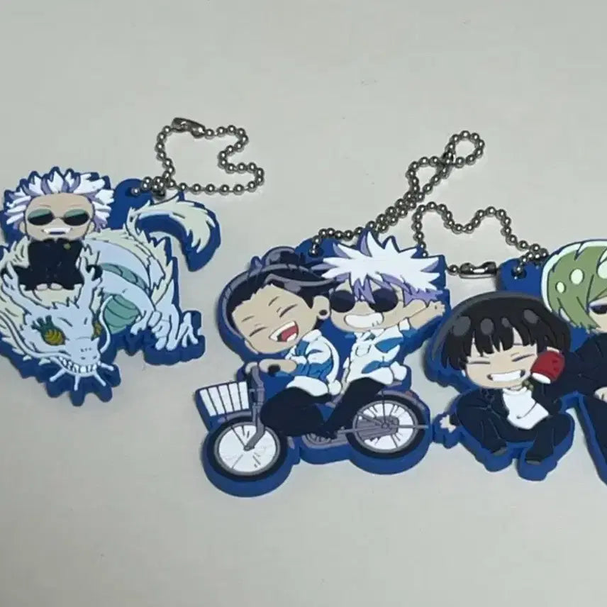 [BUNJANG] Jujutsu Kaisen Rubber Charm Gacha Set / 주술회전 러버참 가챠 3종 일괄판매