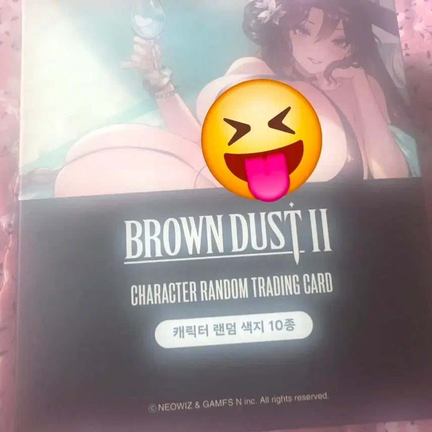[BUNJANG] Brown Dust 2 2nd Anniversary Character Random Color Card Set (10 Types) - Sealed / 브라운더스트2 2주년 캐릭터 랜덤 색지 10종 세트 - 미개봉