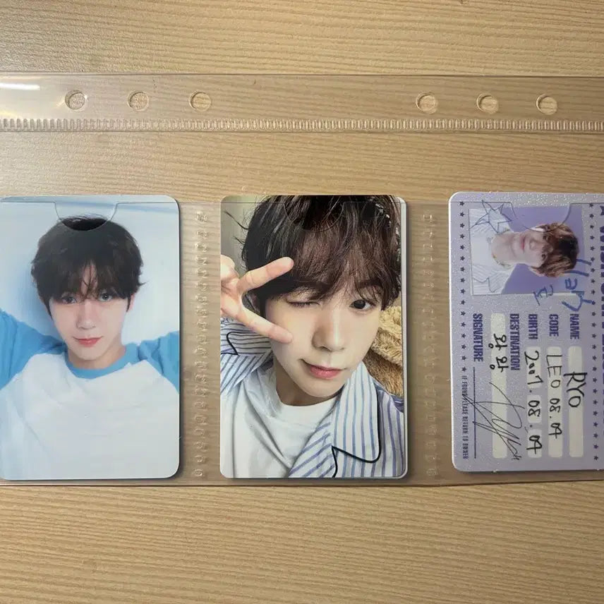 [BUNJANG] NCT WISH Ryo Bundle Set Photocard / NCT WISH 료 포토카드 4장 일괄