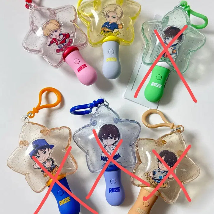 [BUNJANG] RIIZE Popmart Light Keyring / 라이즈 팝마트 라이트 키링 (택배포함 1.6)