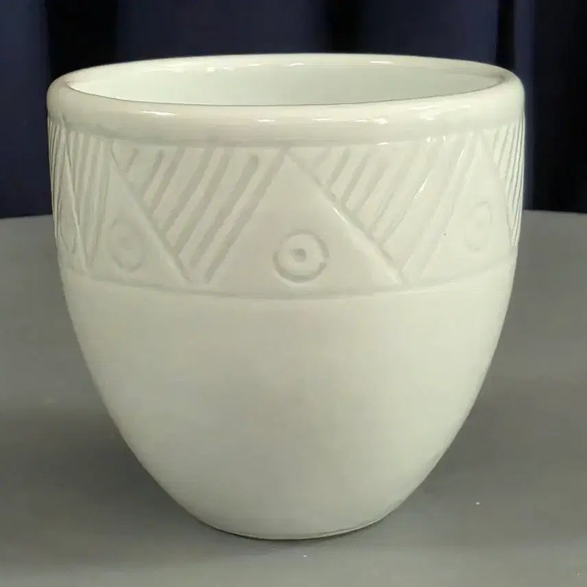 [BUNJANG] 1st Generation Intangible Cultural Property Ho Bong Jang Song Mo Celadon Porcelain Cup / 1세대 무형문화재 [호봉장송모] 백자 잔