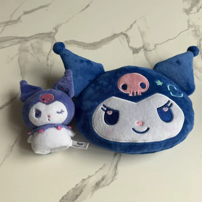 [BUNJANG] Kuromi Plush Toy Set - Blue / 쿠로미 인형 세트 블루