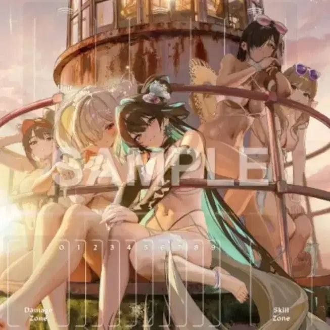 [BUNJANG] NIKKE Nivel Arena Playmat / 니케 리벨아레나 플레이매트