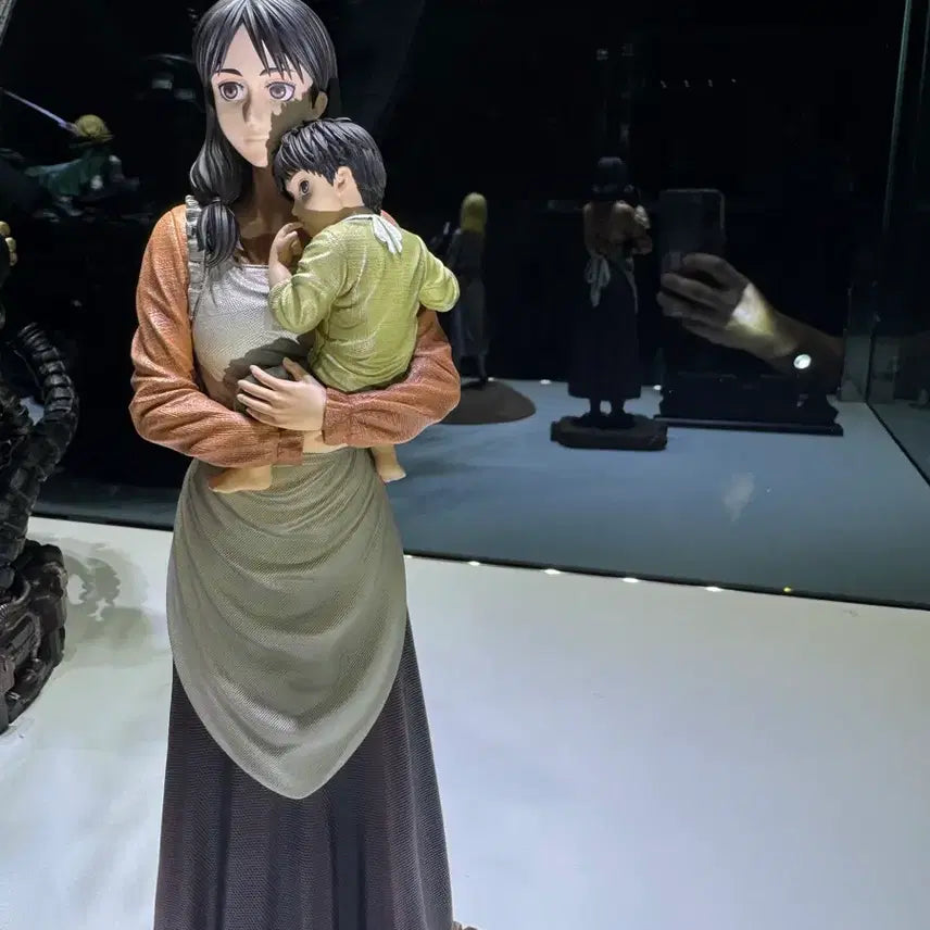 [BUNJANG] Model Power Carla Yeager Attack on Titan Resin Figure / 모델파워 카를라예거 진격의거인 레진피규어
