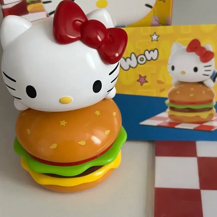 [BUNJANG] Sanrio Hello Kitty Hamburger Gacha Figure / 산리오 헬로키티 햄버거 피규어 가챠