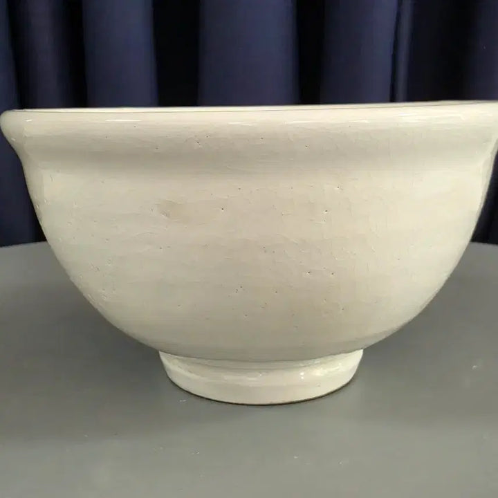 [BUNJANG] Intangible Cultural Heritage Misan Kim Seon-sik Buncheong Bamboo Leaf Teabowl / 무형문화재 [미산 김선식] 분장 댓잎다완