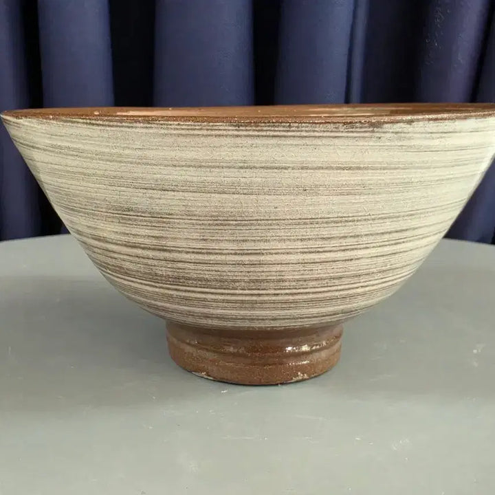 [BUNJANG] Seoseon-gil Songsan 1st Generation Master Potter Buncheong Tea Bowl / 1세대 원로도예가 [송산 서선길]  분청다완
