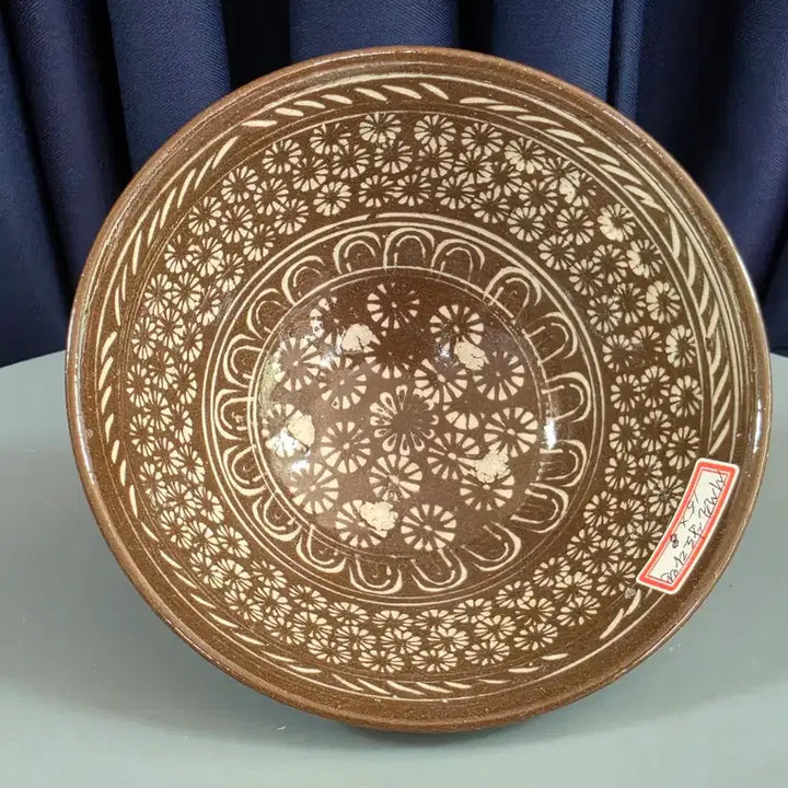 [BUNJANG] Seoseon-gil Songsan 1st Generation Master Potter Buncheong Tea Bowl / 1세대 원로도예가 [송산 서선길]  분청다완