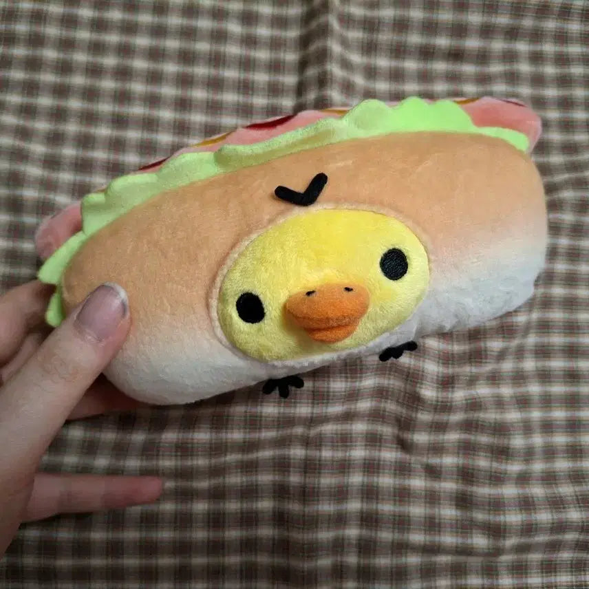 [BUNJANG] Kiiroitori Hot Dog Plush / 키이로이토리 핫도그인형