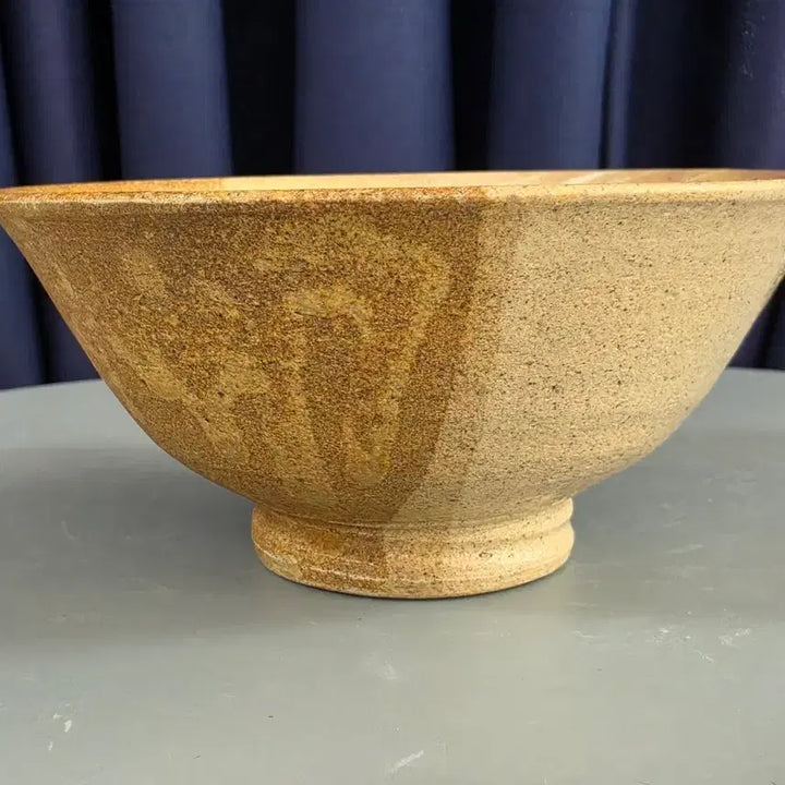 [BUNJANG] Songsan Seon-gil Celadon Tea Bowl / 1세대 원로 도예가 [송산서선길] 편신체 다완