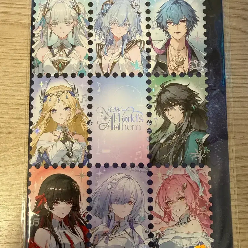 [BUNJANG] Myeongjo Concert Limited Edition Stamp Sheet / 명조 콘서트 한정굿즈 우표형 시트