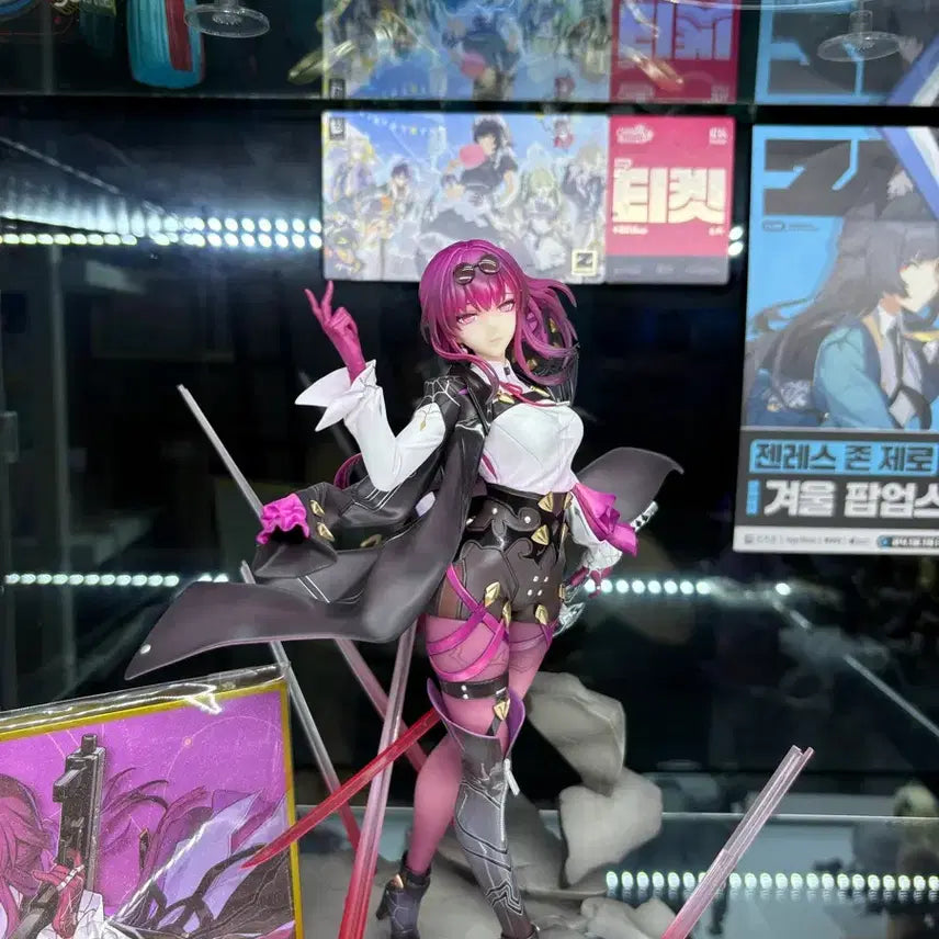 [BUNJANG] Apex Honkai Star Rail Kafka 1/7 Scale Figure (Includes POB) / 에이펙스 붕괴 스타레일 카프카 1/7스케일 피규어(특전포함)