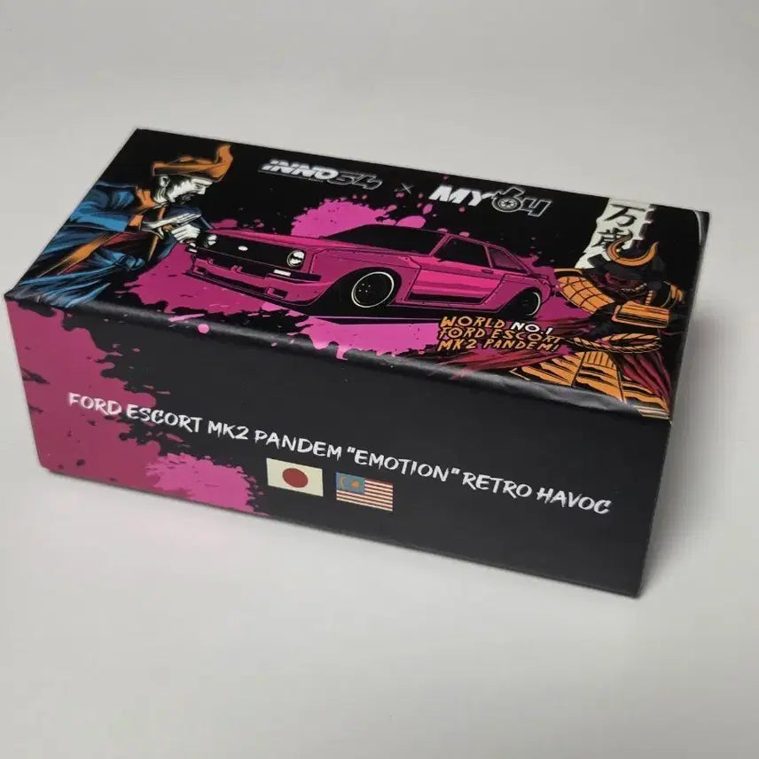 [BUNJANG] Inno64 Ford Escort MK2 Pandem Emotion Retro Model Car / 이노64 포드 에스코트 MK2 판뎀 에모션 레트로 하복
