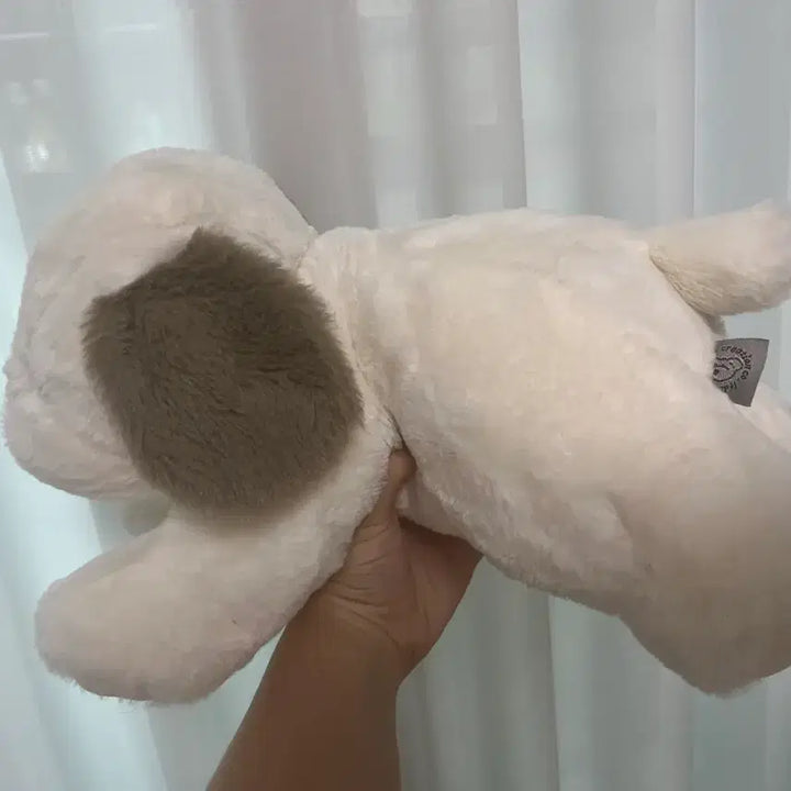 [BUNJANG] Unused Medium Vintage Dog Plush Toy / 미사용) 중형 강아지 인형 고전 빈티지