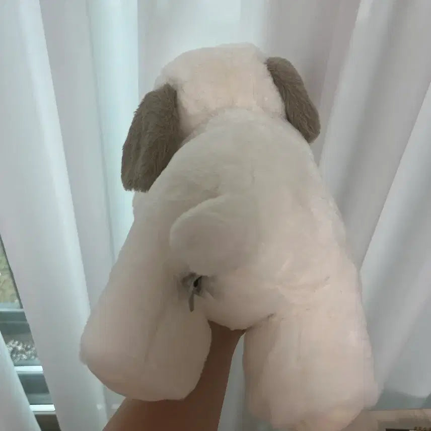 [BUNJANG] Unused Medium Vintage Dog Plush Toy / 미사용) 중형 강아지 인형 고전 빈티지