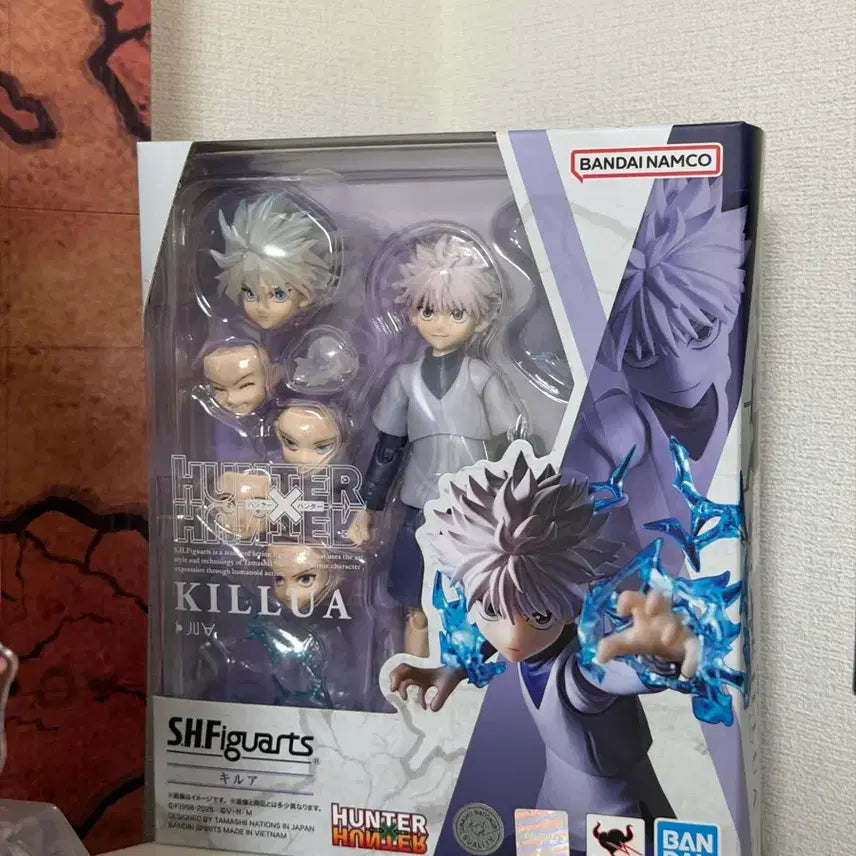 [BUNJANG] Hunter x Hunter Killua Figuarts Action Figure / 헌터헌터 키르아 shf 피규어 | 피규아트 | 헌헌