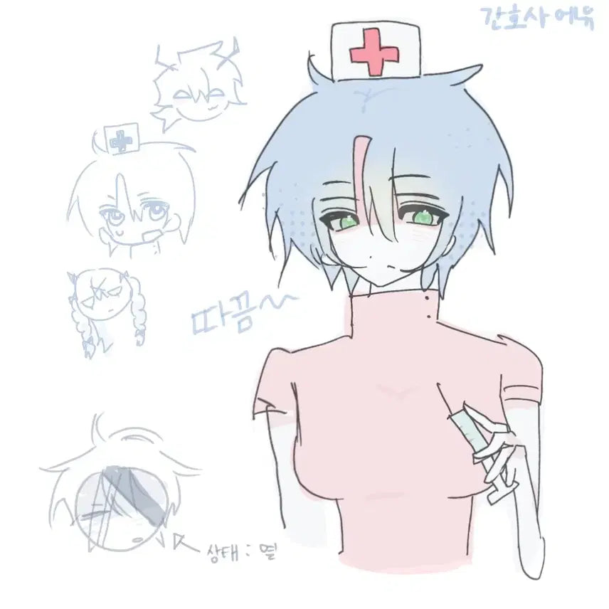 [BUNJANG] Custom Character Art Commission (Oma-kase Style) / 0.1 커미션 제발신청해주세요
