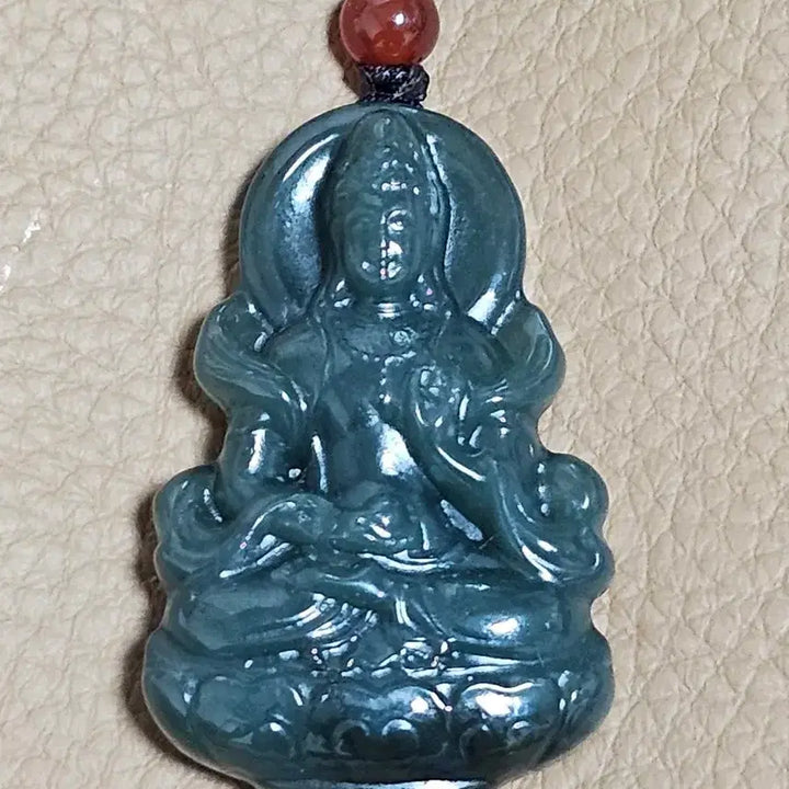 [BUNJANG] Hetian Jade Guanyin Pendant / 펜던트, 옥 펜던트, 고급 수공예품, 허톈 옥 관음보살 펜던트