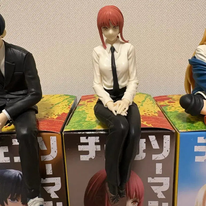 [BUNJANG] Chainsaw Man Noodle Stopper Figure Bundle Set (Aki, Denji, Makima, Power) / (택포)체인소맨 피규어 누들스토퍼 일괄(세트) 아키 덴지 마키마 파워