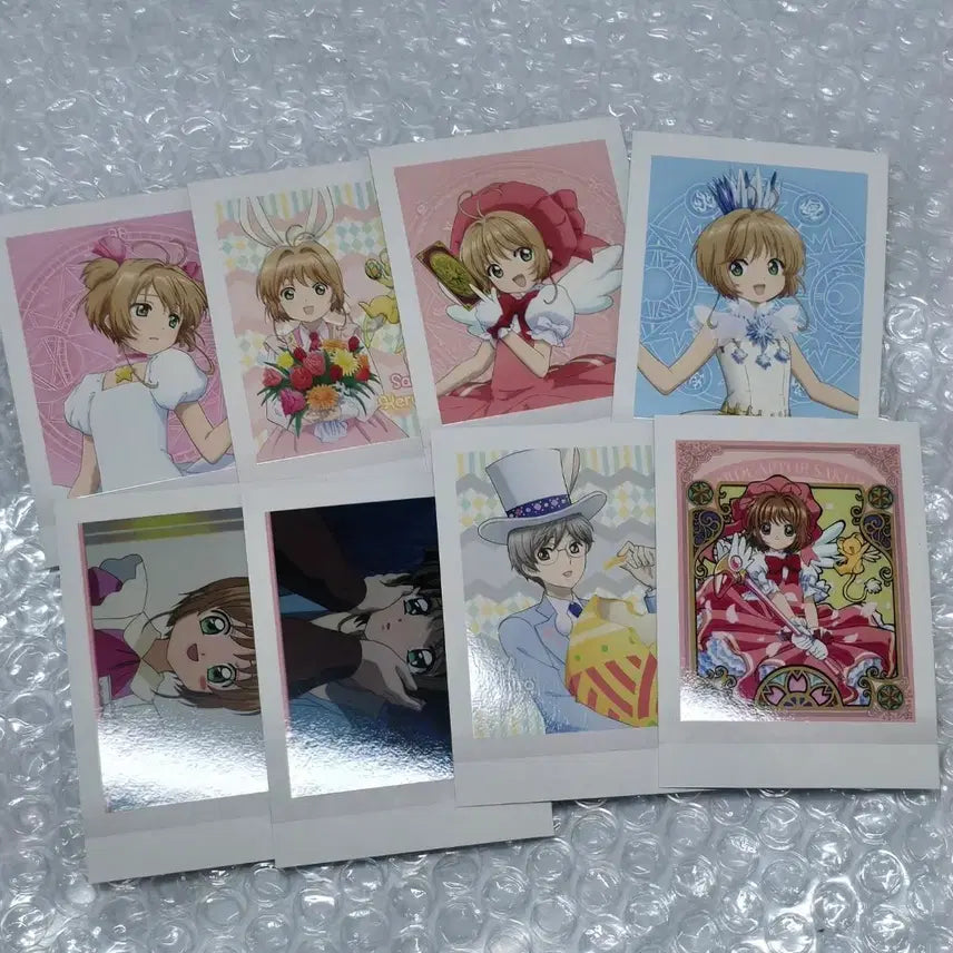 [BUNJANG] Cardcaptor Sakura Pashacolle Card Set / 카드캡터 체리 파샤코레 8장 일괄 카드캡터 사쿠라