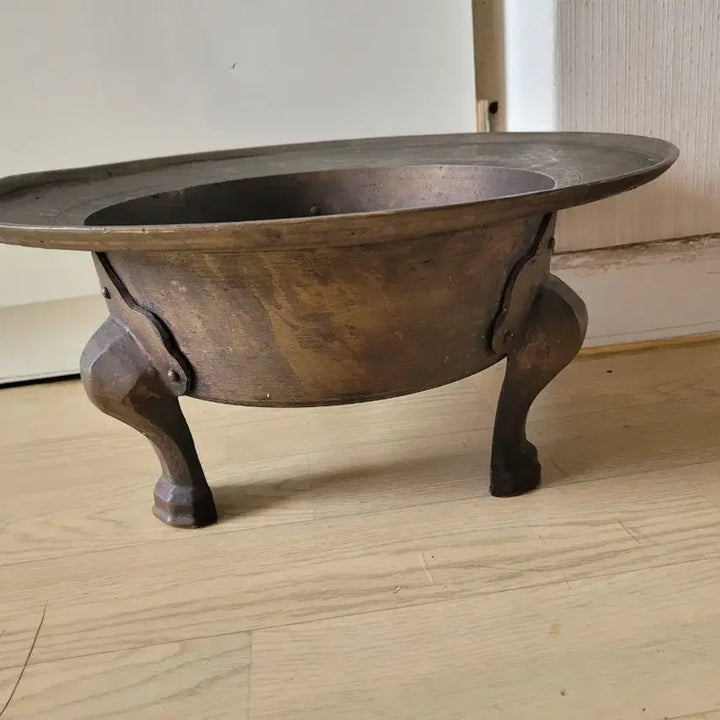 [BUNJANG] Vintage Brass Brazier / 조선 놋쇠 화로