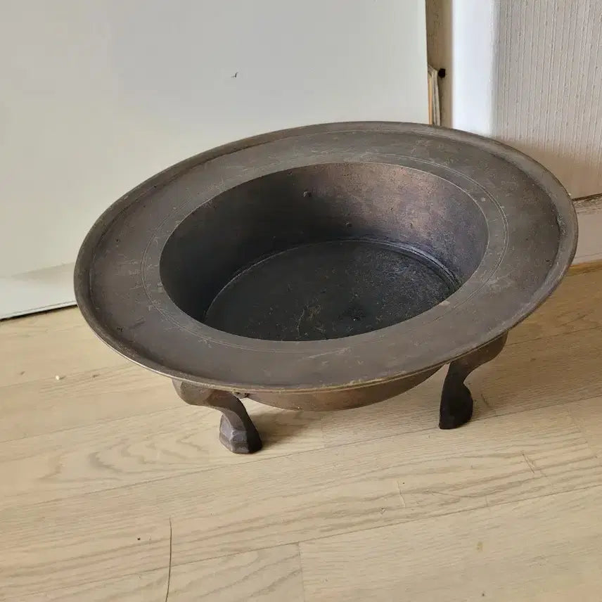 [BUNJANG] Vintage Brass Brazier / 조선 놋쇠 화로