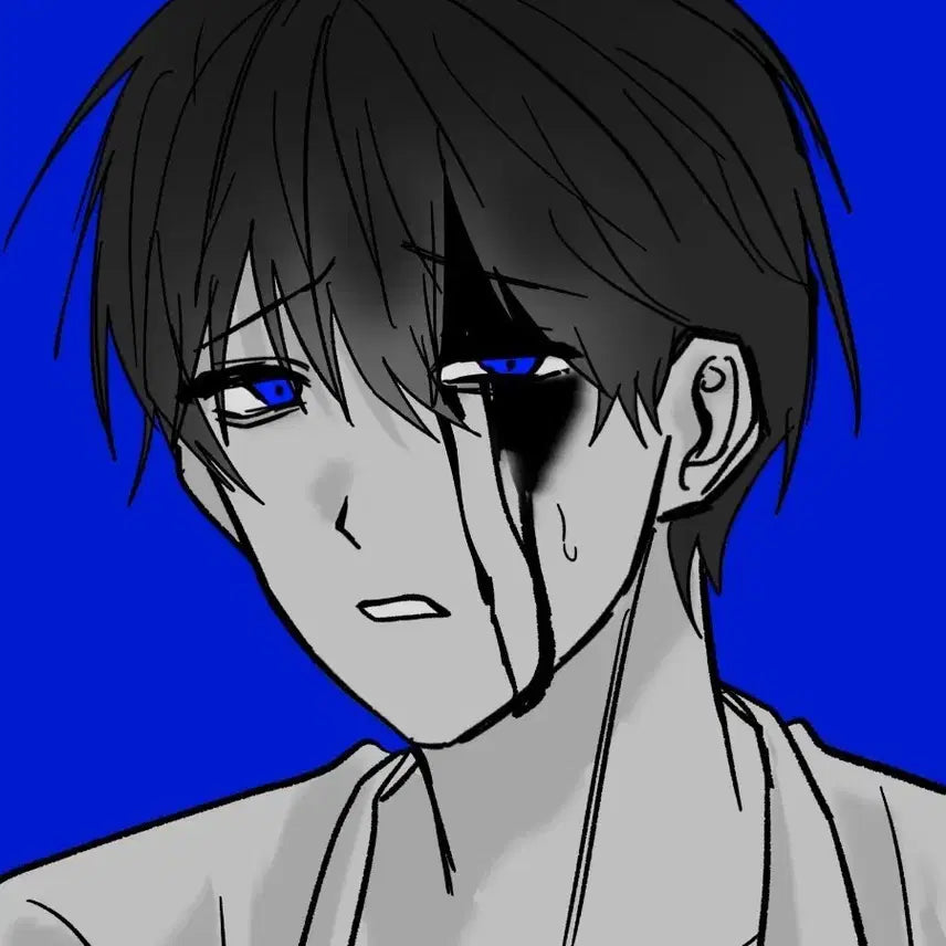 [BUNJANG] Black and White Blood Illustration Sketch Commission / 0.3 흑백유혈낙서 그림커미션