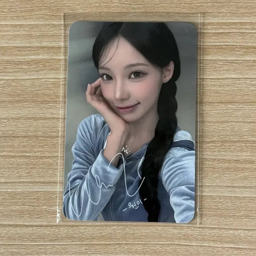 [BUNJANG] Lesene Wonyoung Lucky Draw Photocard / 리센느 원이 와키윌리 7만원 구매특전 포카 포토카드 미공포