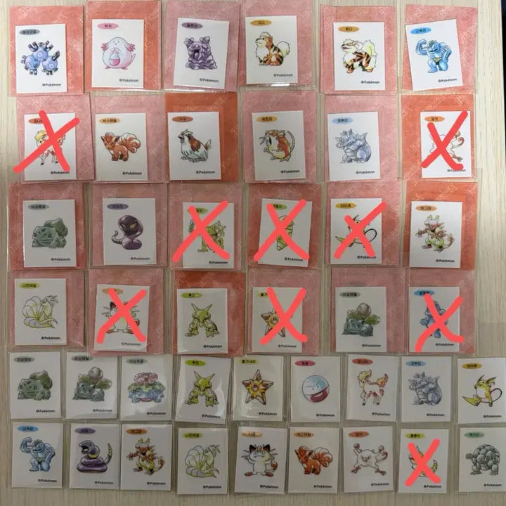 [BUNJANG] Pokemon Artwork Ttibu Seal Sticker Collection / 포켓몬 아트워크 띠부씰 판매