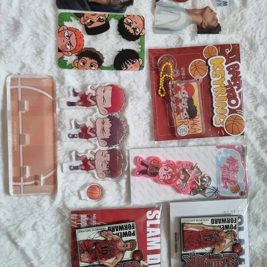 [BUNJANG] Slam Dunk Kaede Rukawa Unofficial Goods Bundle Set / 슬램덩크 강백호 비공식 굿즈 일괄