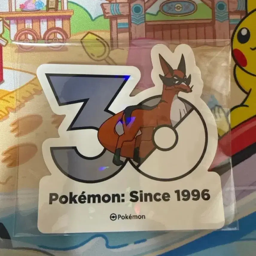 [BUNJANG] Pokemon 30th Anniversary Sticker - Dubwool / 포켓몬스터 30주년 스티커 - 폭슬라이