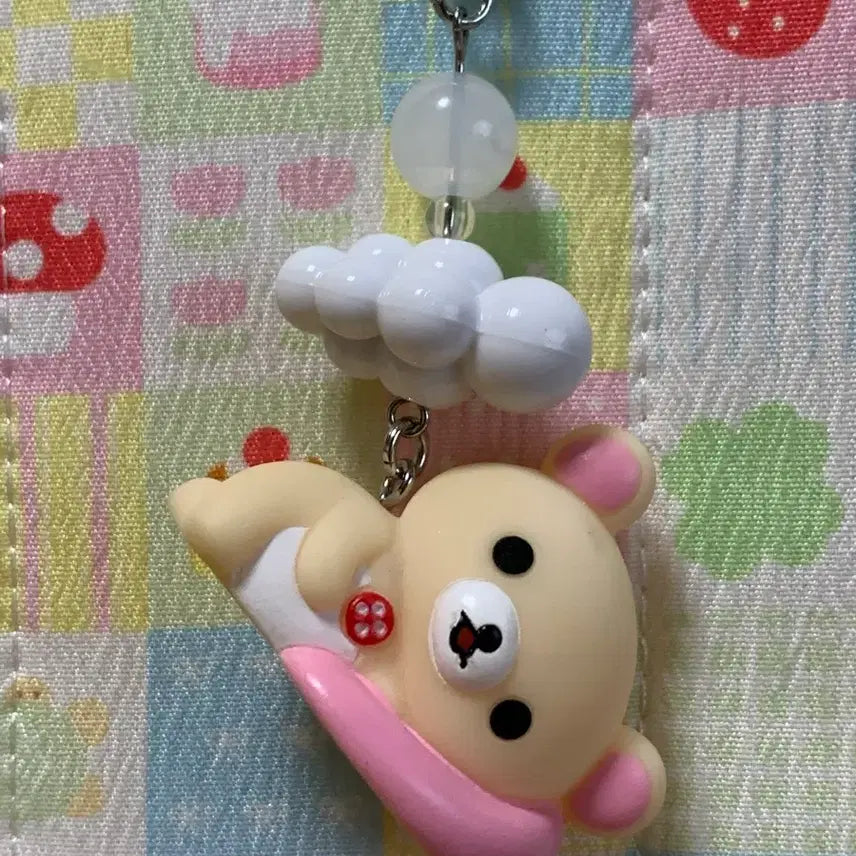 [BUNJANG] Classic Korilakkuma Soft Vinyl Figure Keychain / 고전 코리락쿠마 소프비 피규어 키링