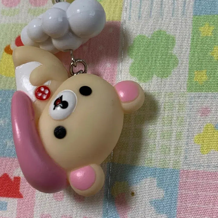 [BUNJANG] Classic Korilakkuma Soft Vinyl Figure Keychain / 고전 코리락쿠마 소프비 피규어 키링