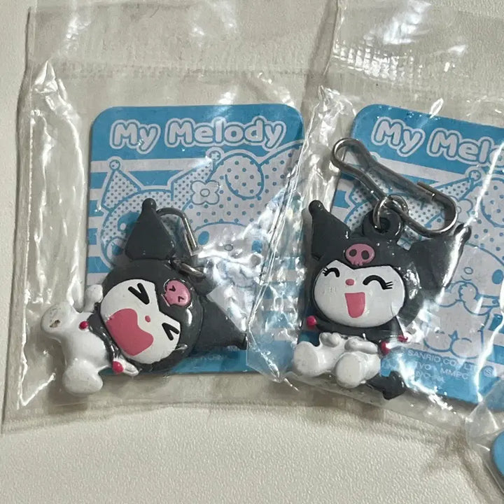 [BUNJANG] Sanrio Classic My Melody Kuromi Keychain Set / 고전 마이멜로디 쿠로미 키링 세트 고전키티