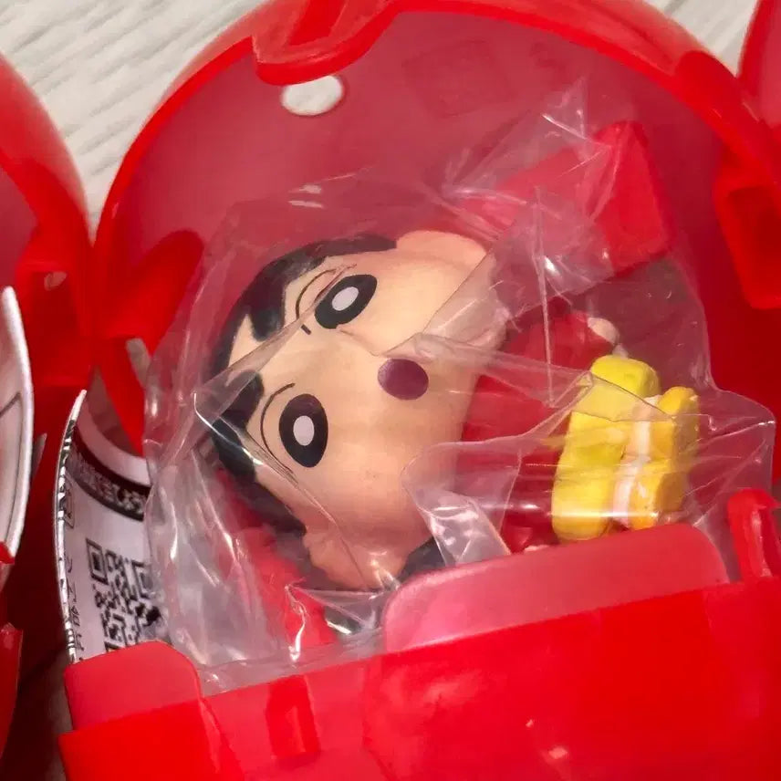 [BUNJANG] Crayon Shin-chan Shiro Silicone Tie Keychain Set / 짱구는 못말려 짱구 짱아 흰둥이 실리콘타이 키링