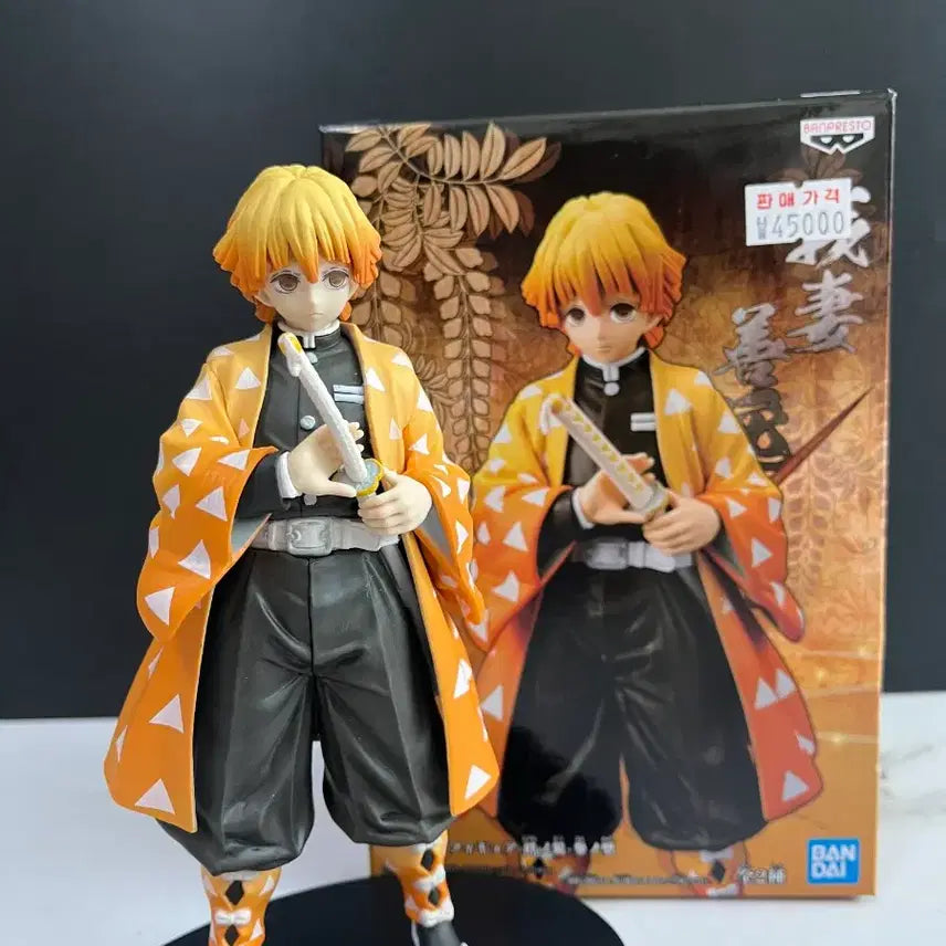 [BUNJANG] Demon Slayer Agatsuma Zenitsu Figure / 귀멸의 칼날 유대의장 아가츠마 젠이츠 피규어 귀칼