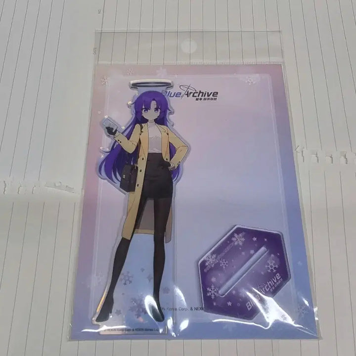 [BUNJANG] Blue Archive Yuuka Acrylic Stand &amp; Keychain Bundle / 블루아카이브 AGF 유우카 아크릴 스탠드,키링 일괄로 팝니다
